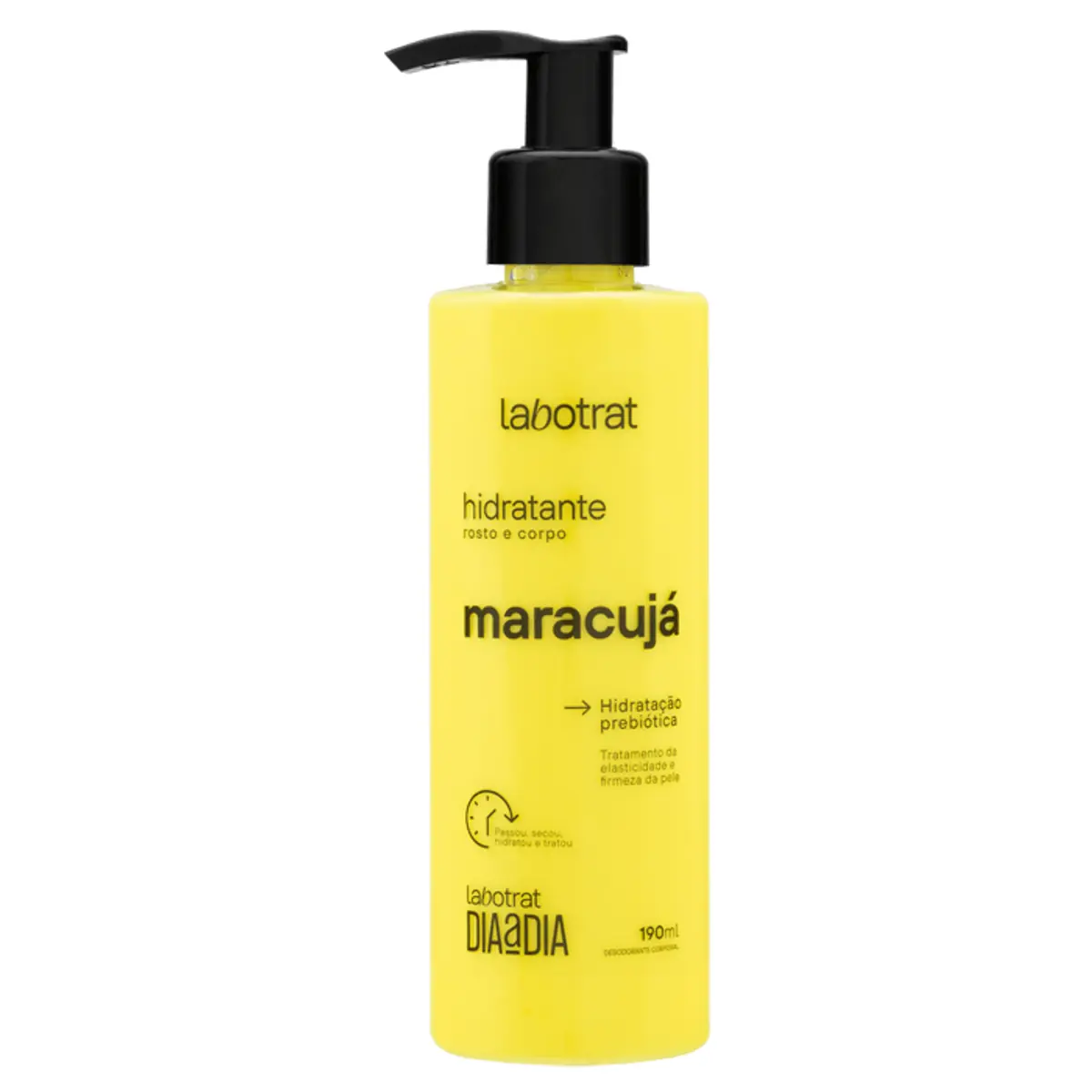Desodorante Hidratante Corporal E Facial Maracujá Labotrat Dia A Dia Frasco 190ml