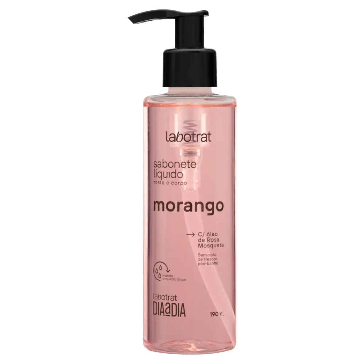 St Liq Labotrat Dia A Dia 190ml Morango