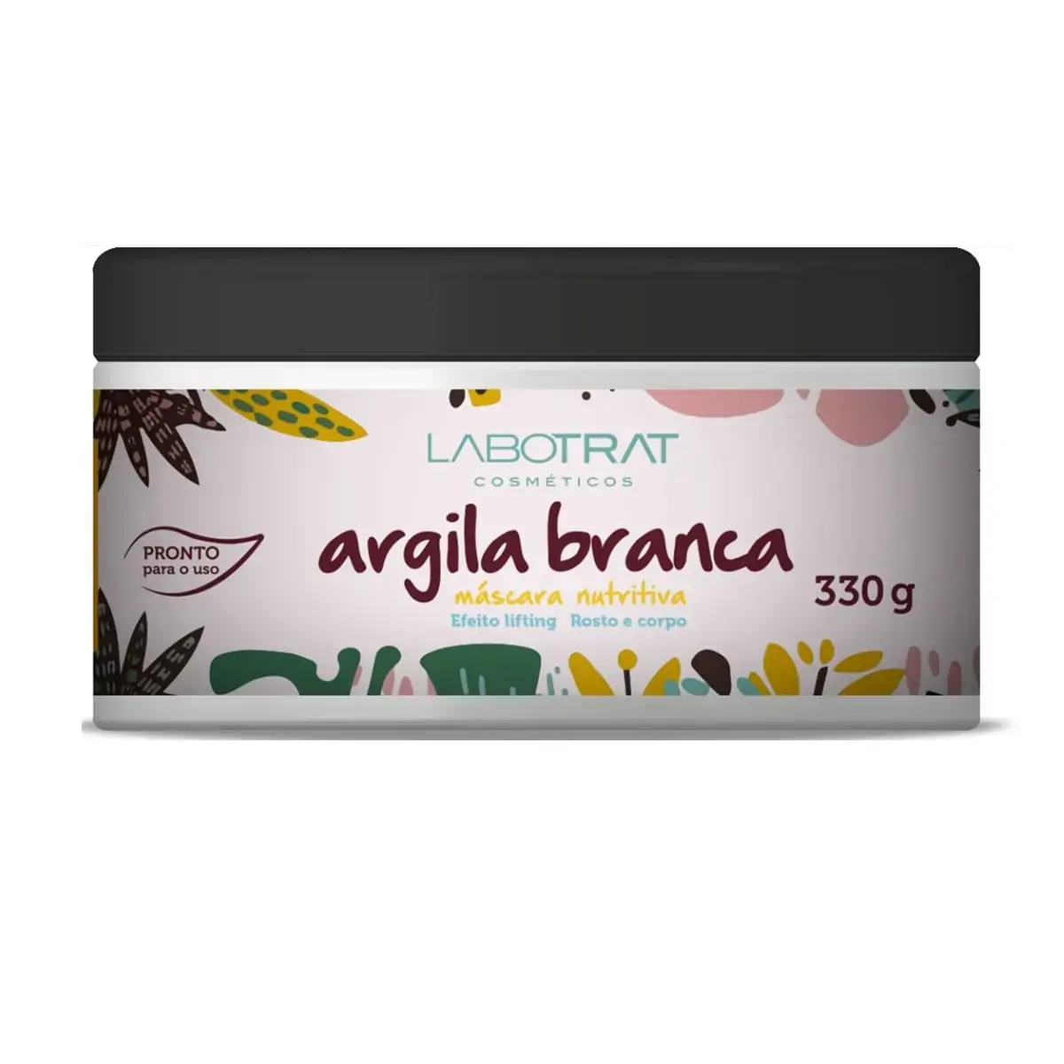MASCARA NUTRITIVA COM ARGILA BRANCA 330G LABOTRAT