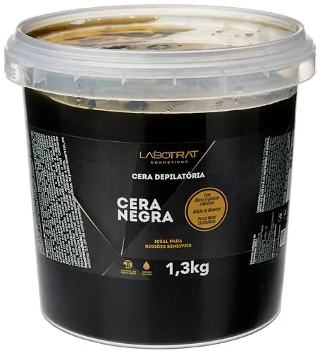 CERA DEPILAÇÃO NEGRA 1,3G LABOTRAT