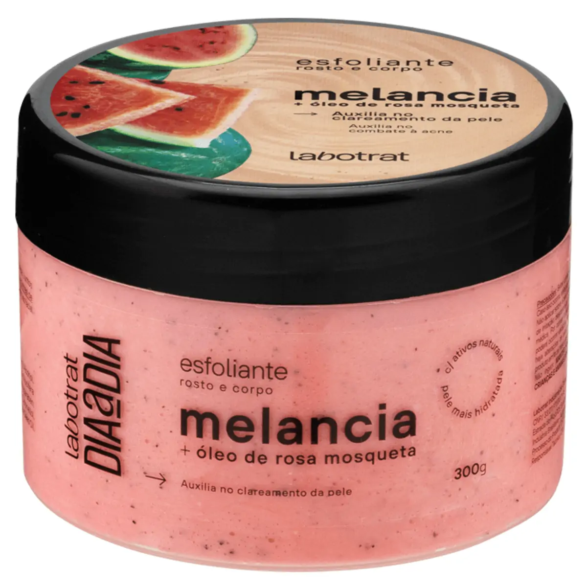 Esfoliante Corporal E Facial Melancia Labotrat Dia A Dia Pote 300g