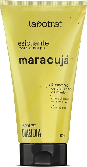 Esfoliante Corporal E Facial Maracujá Labotrat Dia A Dia Bisnaga 150g