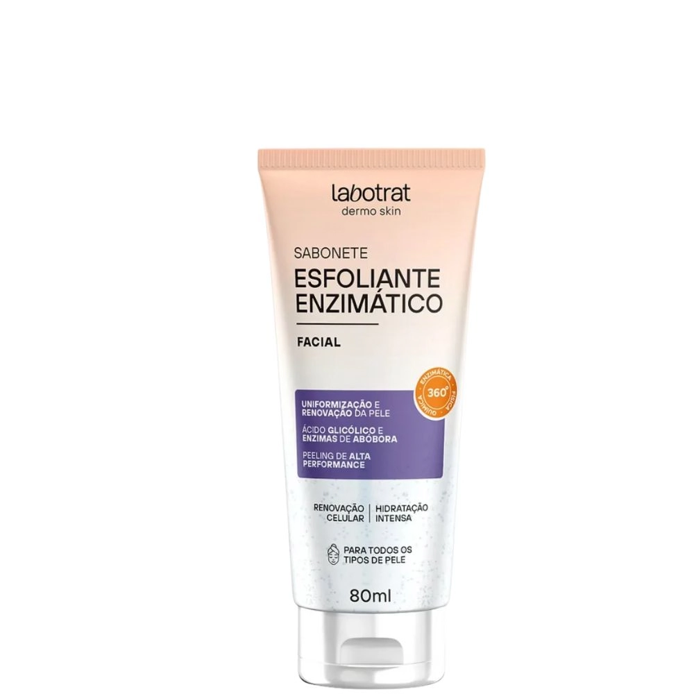 Sabonete Facial Labotrat Esfoliante Enzimatico 80ml