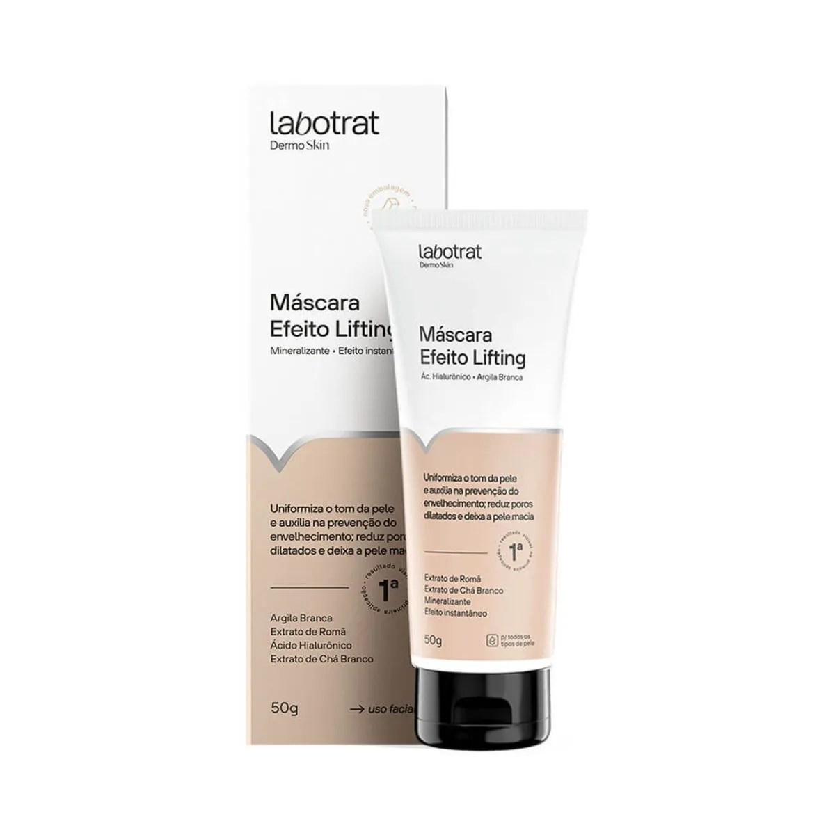 Mascara Facial Labotrat De Porcelana 50g