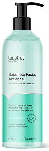 Sabonete Facial Labotrat Antiacne 280ml