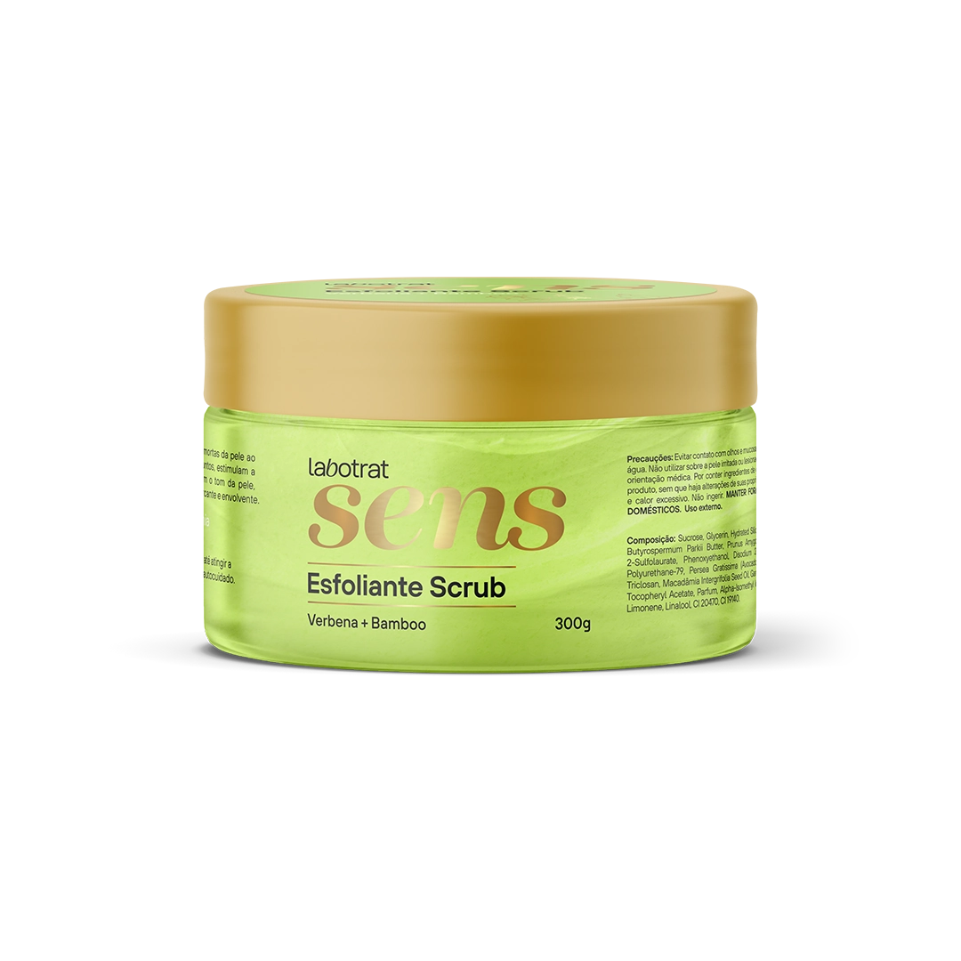 Esfoliante Corporal Labotrat Scrub Verbena Bamboo Sens 300g