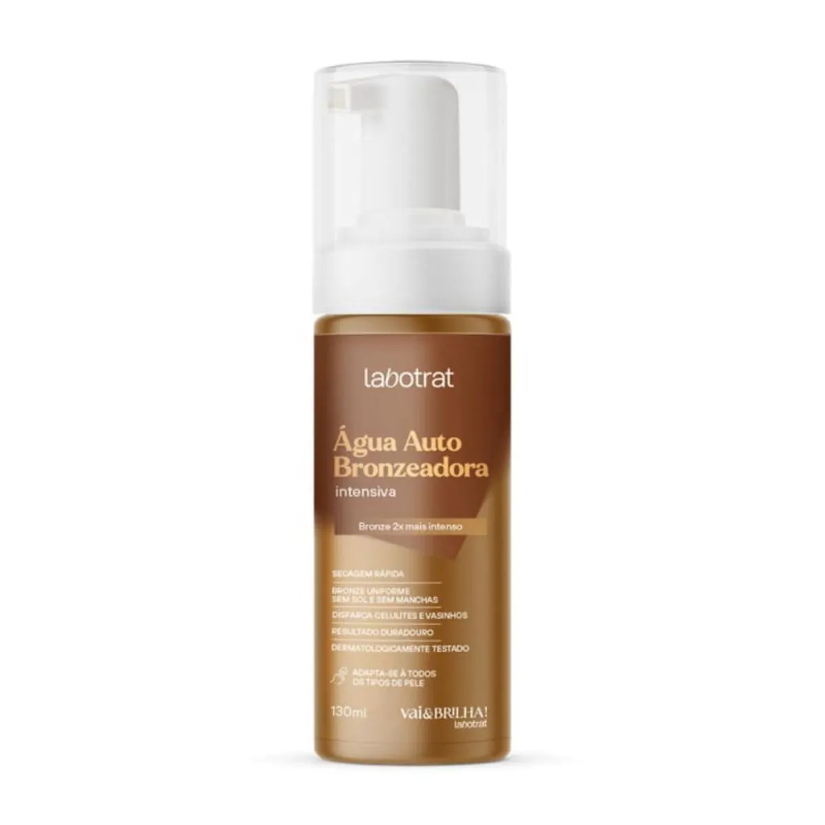 Agua Autobronzeadora Intensiva Labotrat Vai E Brilha 130ml