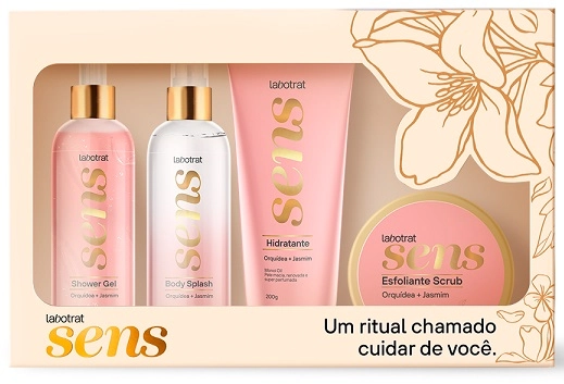 Kit Sens C/ 4 Itens Orqudea E Jasmim