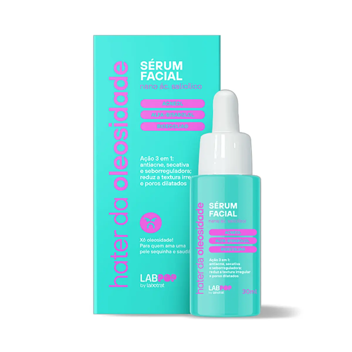 Serum Facial Labotrat Labpop 30ml Hater Da Oleosidade