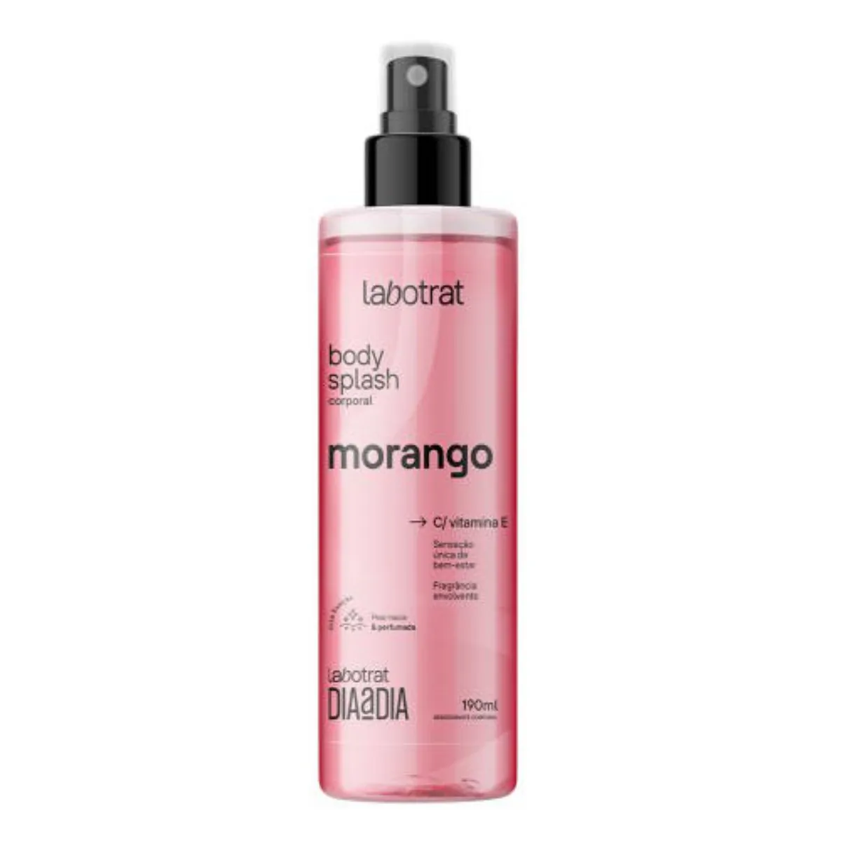 Body Splash Labotrat Dia A Dia 190ml Morango