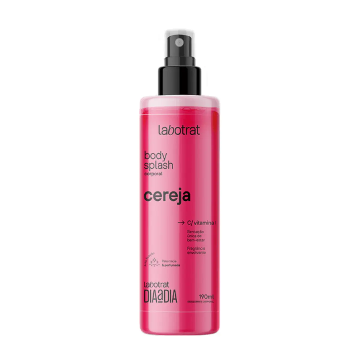 Body Splash Labotrat Dia A Dia 190ml Cereja