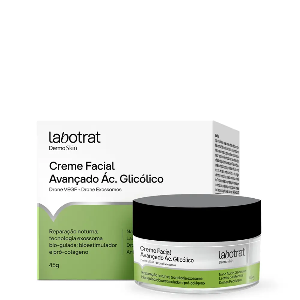 Cr Facial Avancado Labotrat Dermo Skin 45g Acido Glicolico