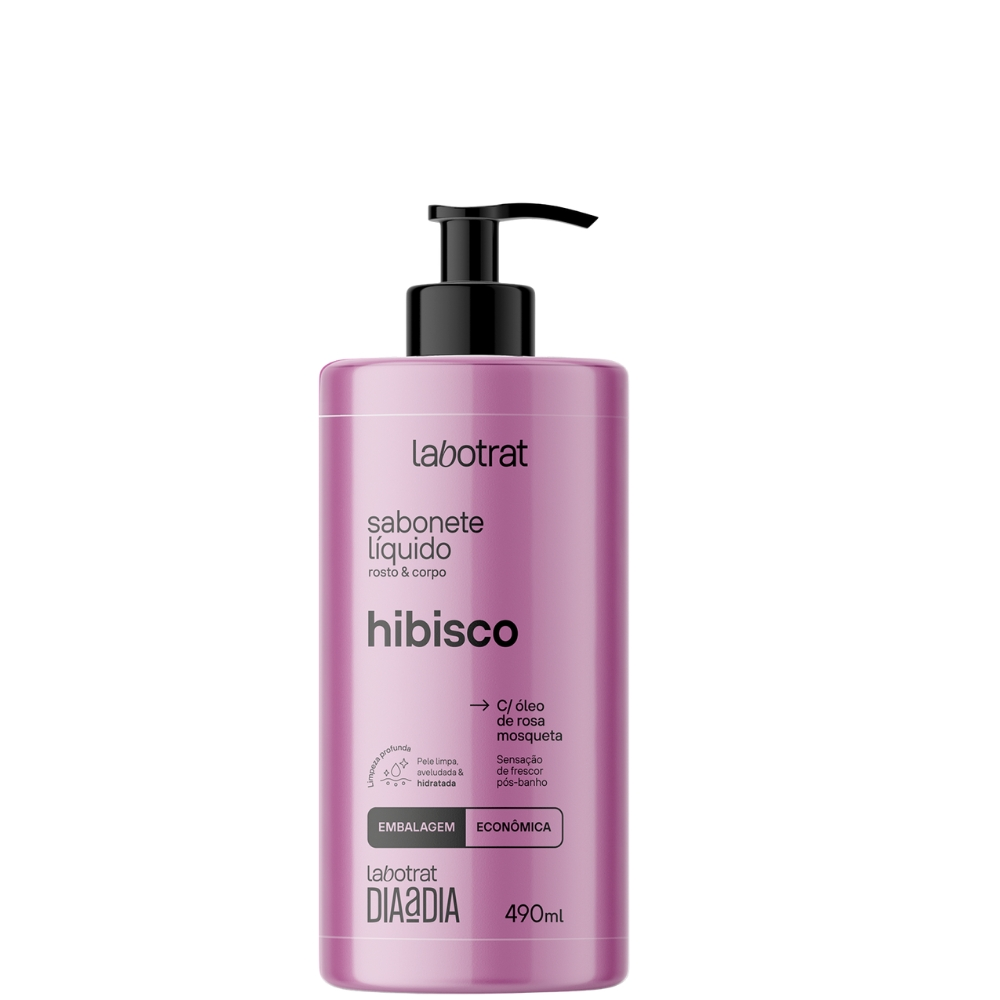 Sab Liq Labotrat Dia A Dia 490ml Hibisco