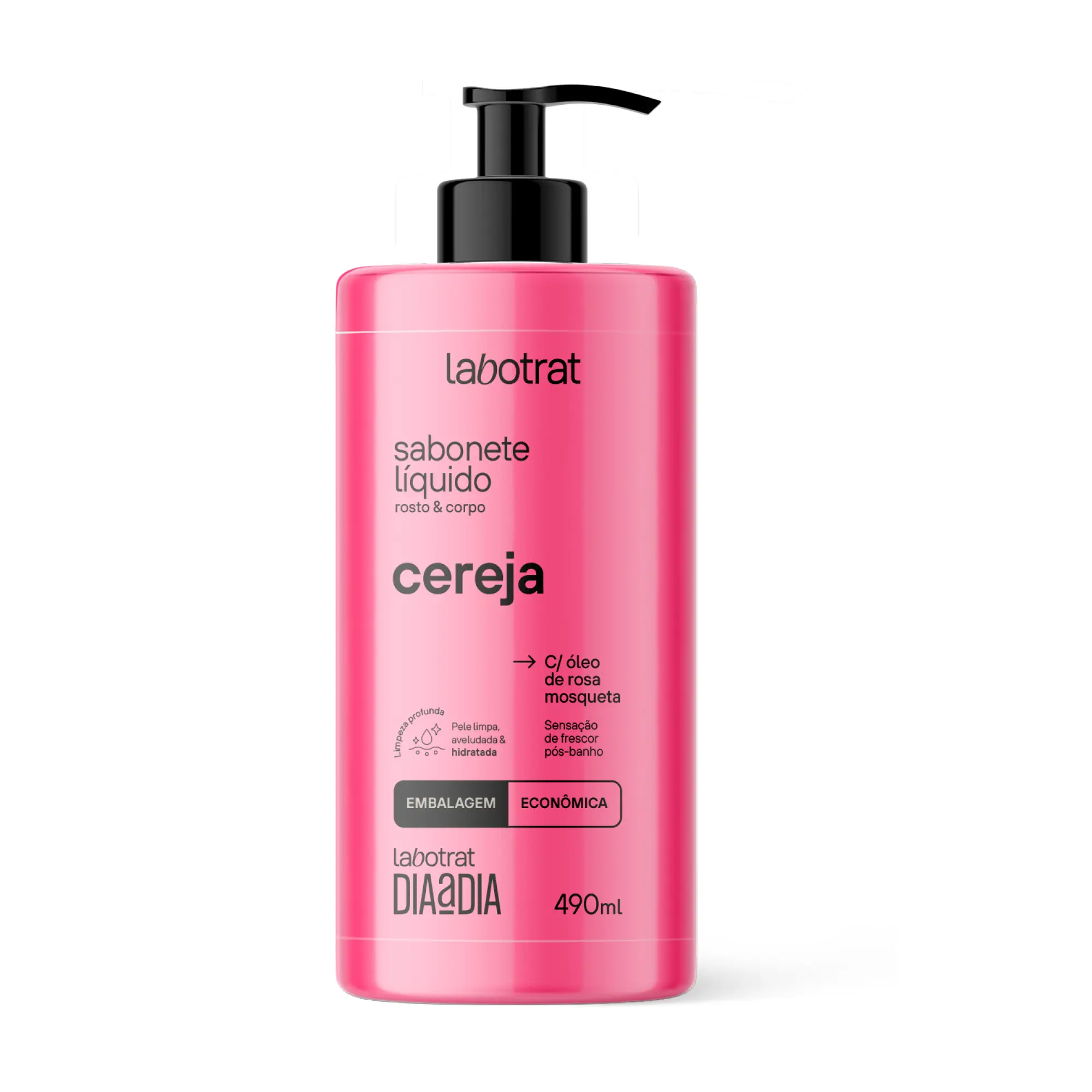 Sab Liq Labotrat Dia A Dia 490ml Cereja