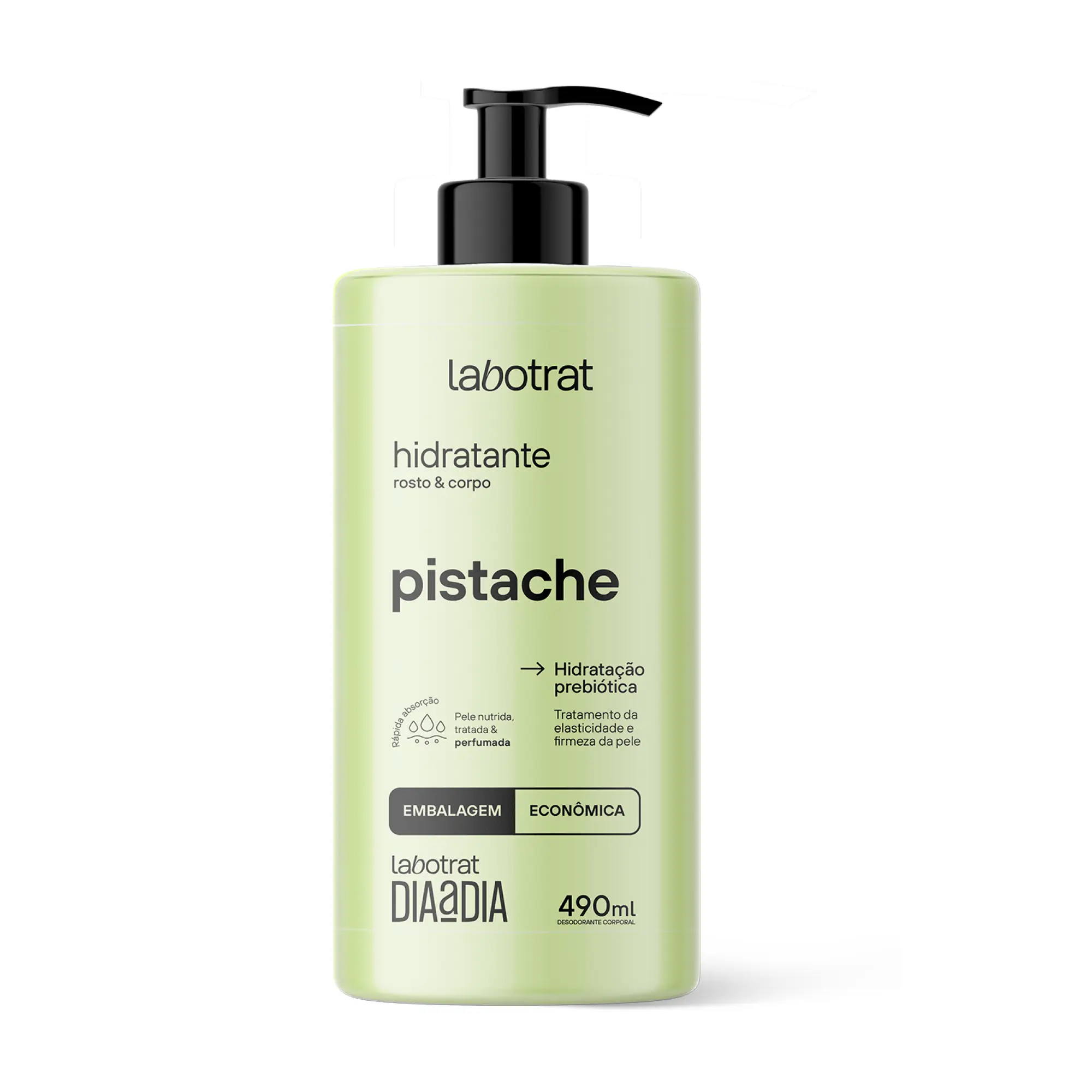 Hidratante Corporal Creme Labotrat Dia A Dia Pistache 490ml