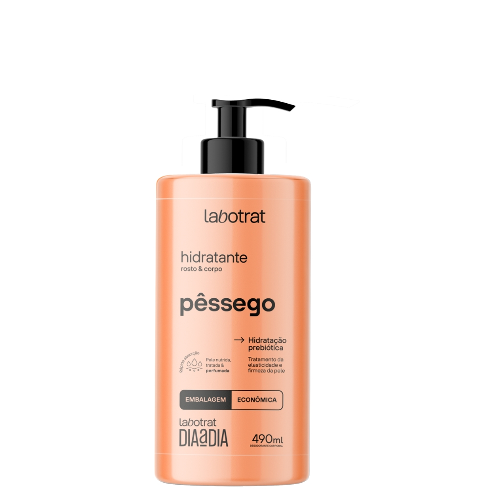 Hidratante Corporal Creme Labotrat Dia A Dia Pessego 490ml
