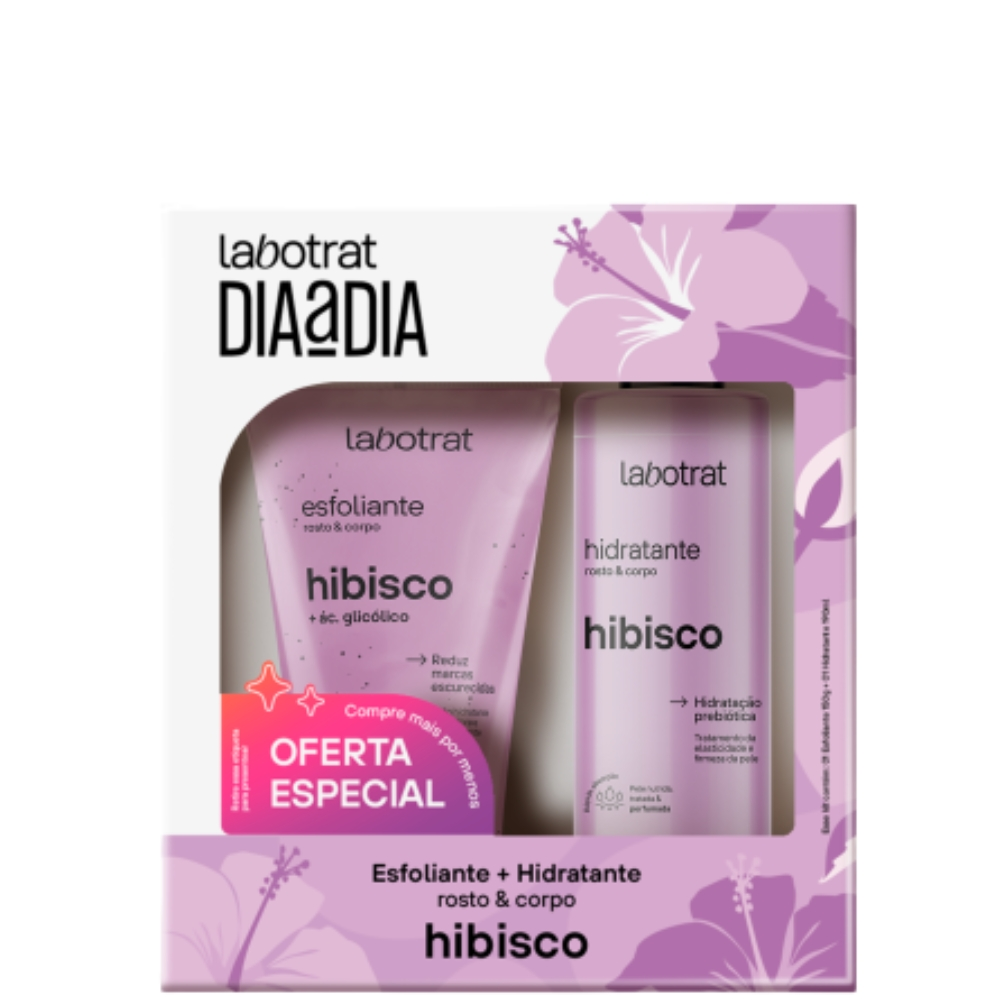 Pack Labotrat Dia A Dia Esfoliante 150g Hidra 190ml Hibisco