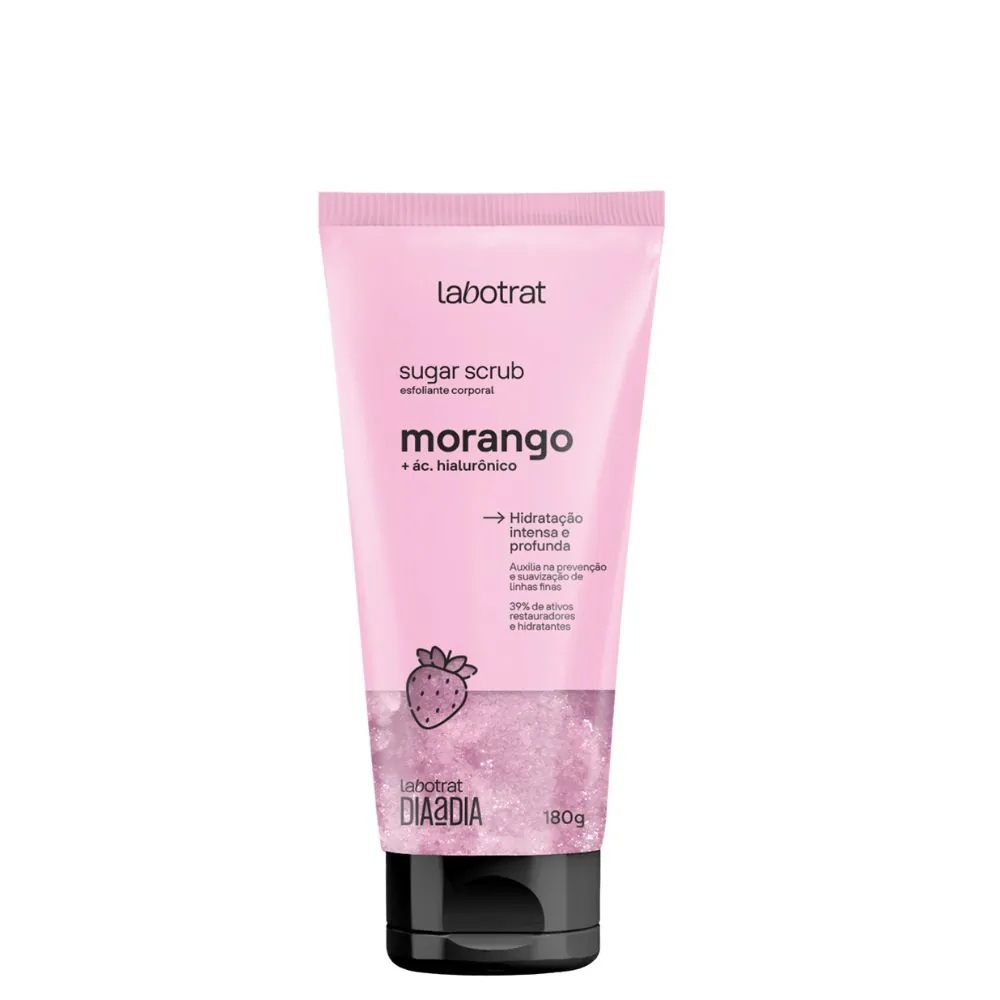 Esfoliante Corporal Labotrat Sugar Scrub Morango 180g