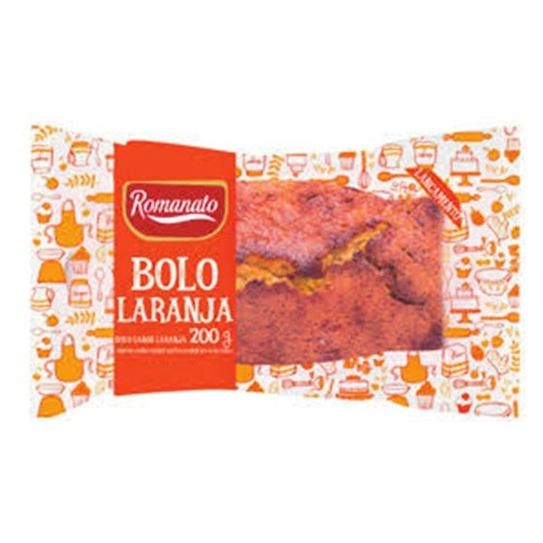 Bolo Romanato 200g Laranja