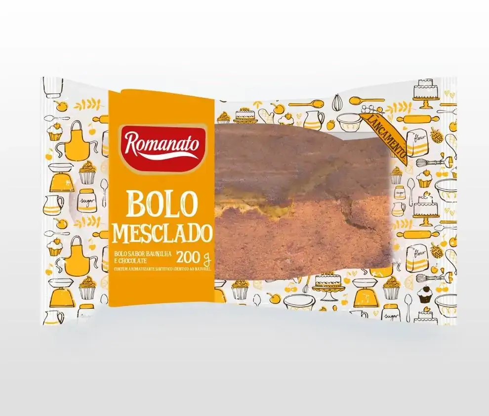 Bolo Romanato 200g Mesclado