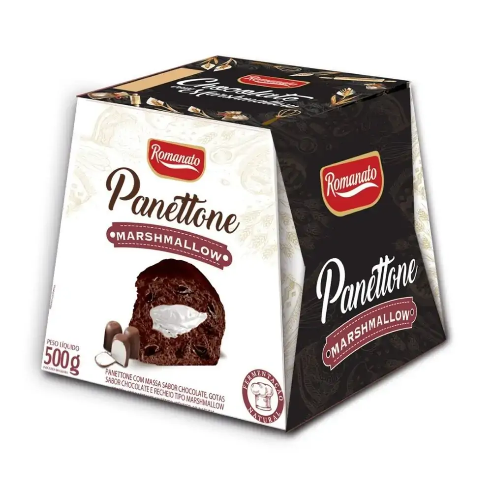Panettone Romanato 500g Trufa Marshmallow