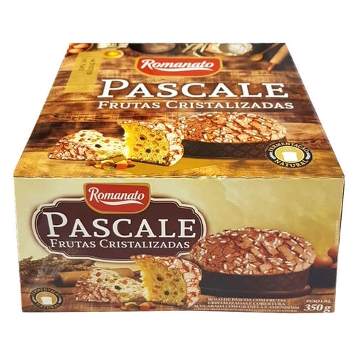 Bolo De Páscoa ROMANATO Frutas Cristalizadas Caixa 350g