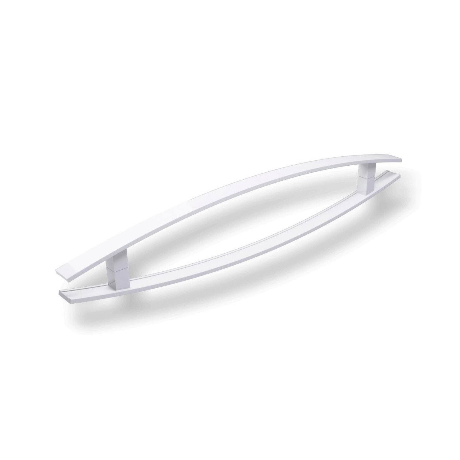 Puxador De Porta Dubai 40x3,8cm Brimak Branco