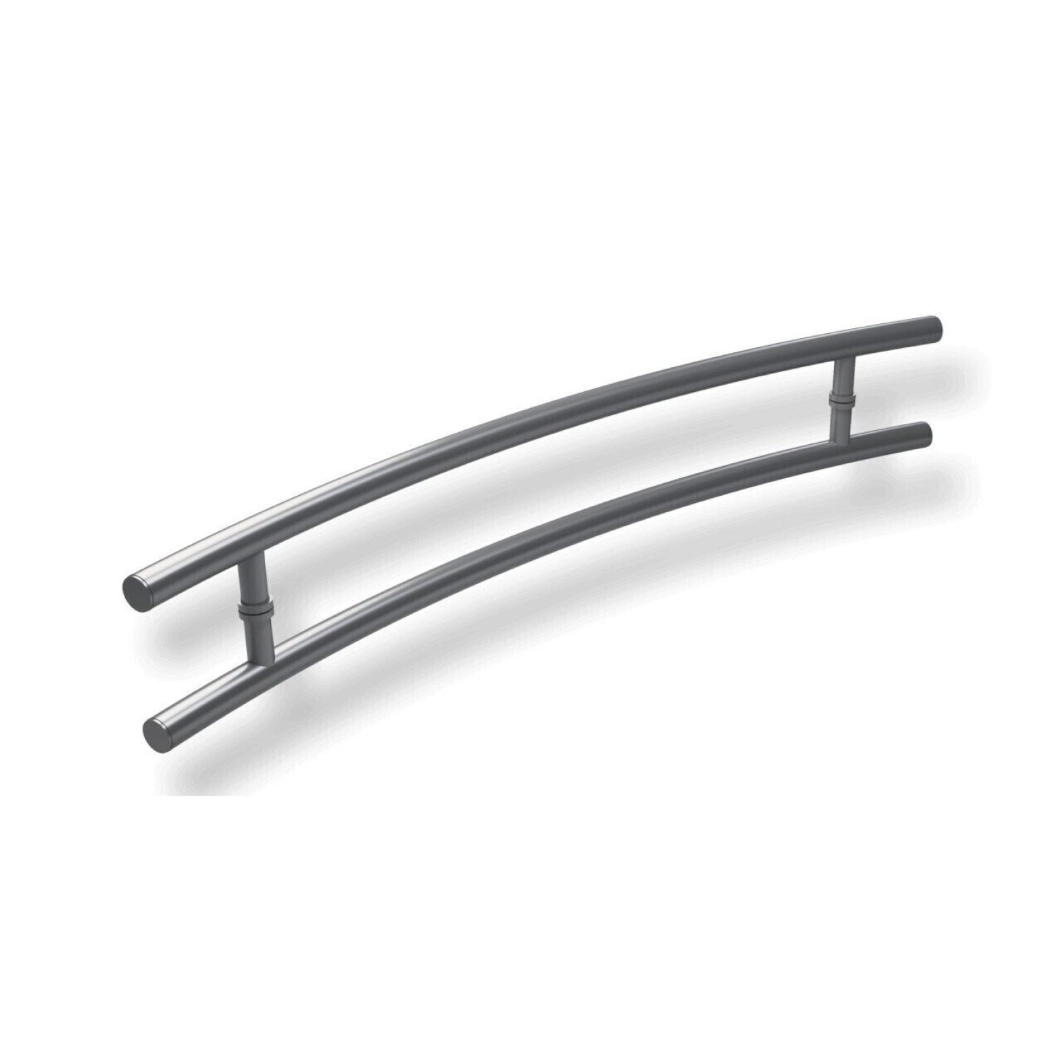 Puxador De Porta Athenas 100x2,6cm Brimak Branca