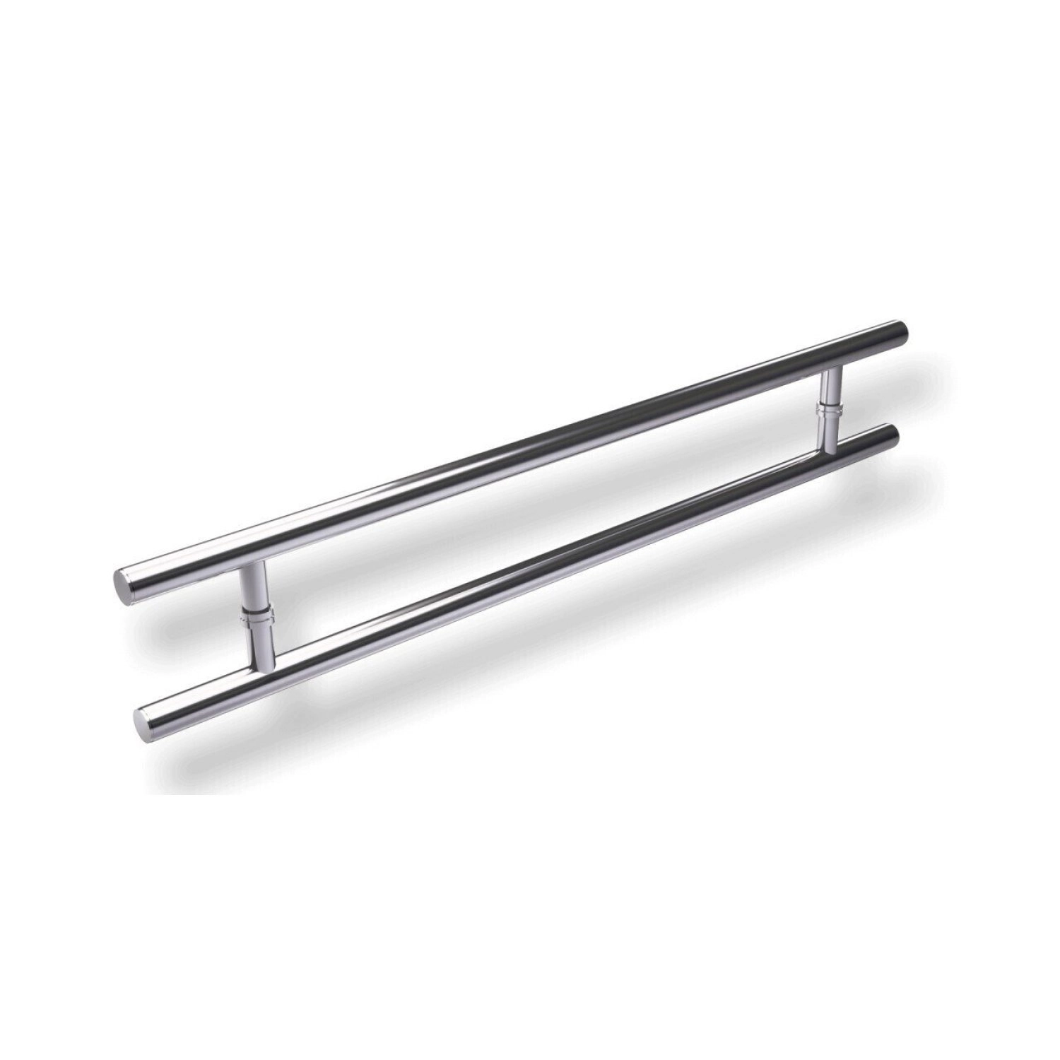 Puxador De Porta Londres 80x2,6cm Brimak Branca