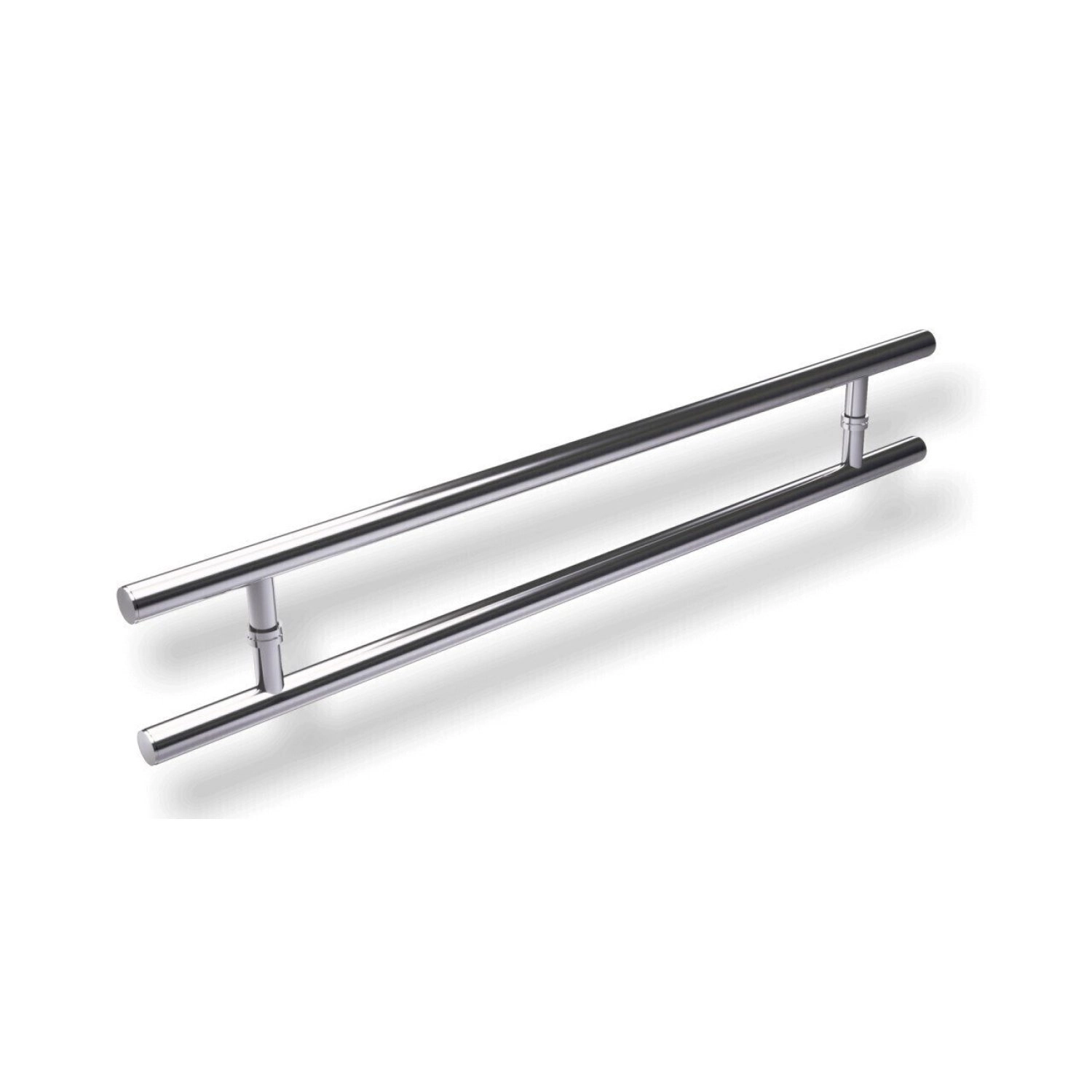 Puxador De Porta Londres 100x2,6cm Brimak Branca