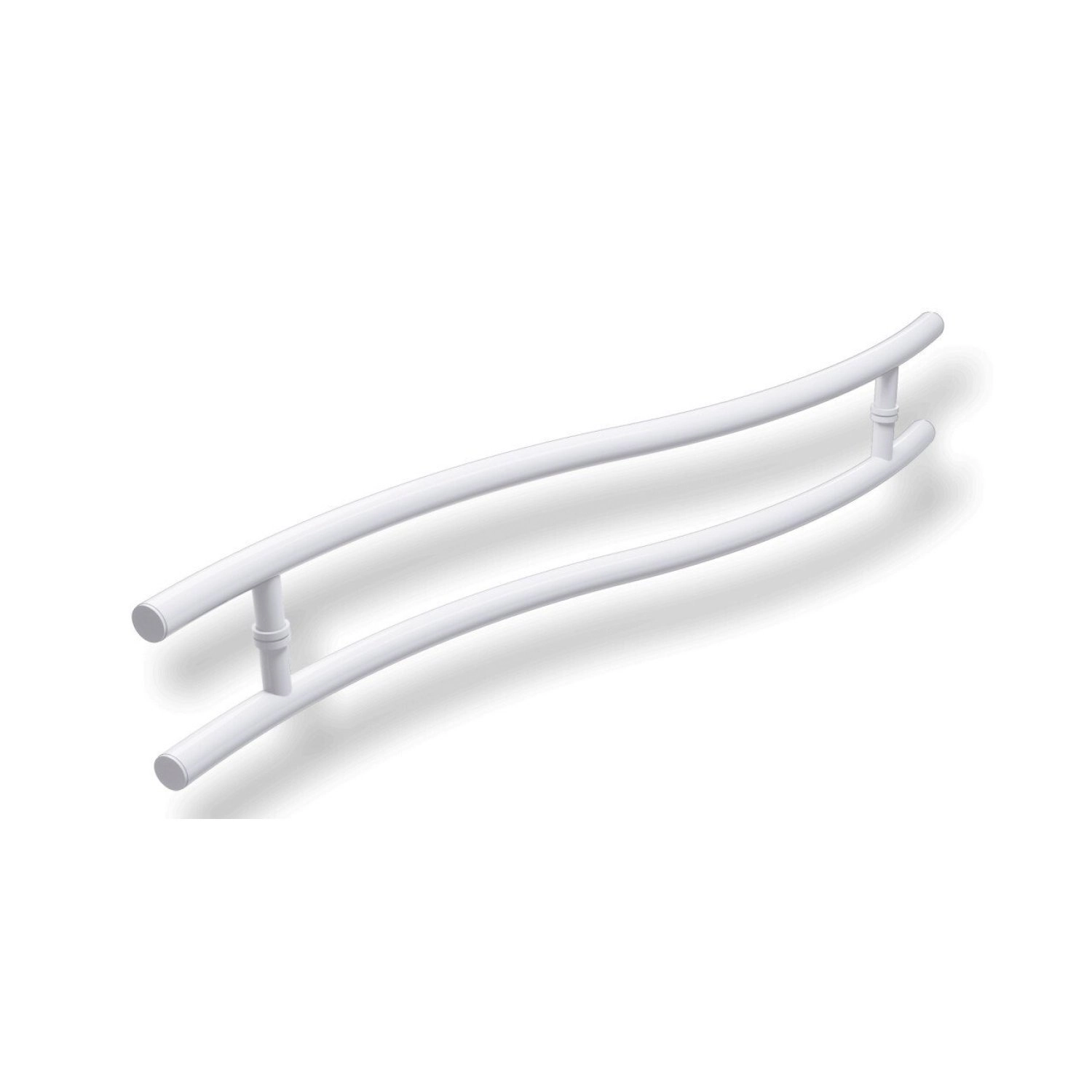 Puxador De Porta Sydney 60x2,6cm Brimak Branca