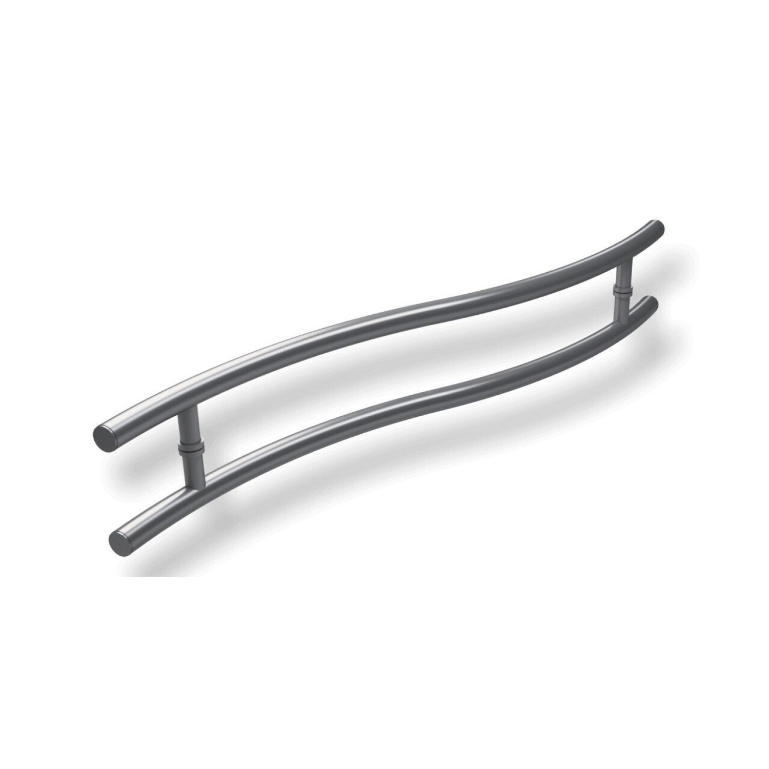 Puxador De Porta Sydney 80x2,6cm Brimak Branca