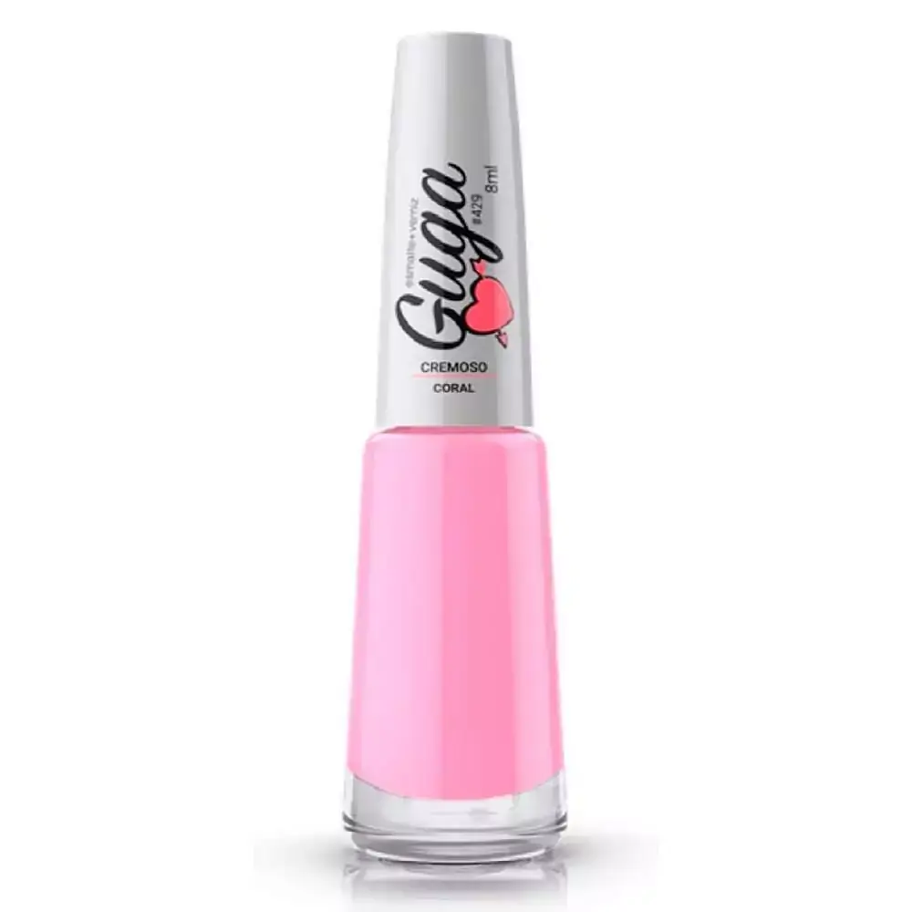 Esmalte Cremoso Coral Guga 8Ml