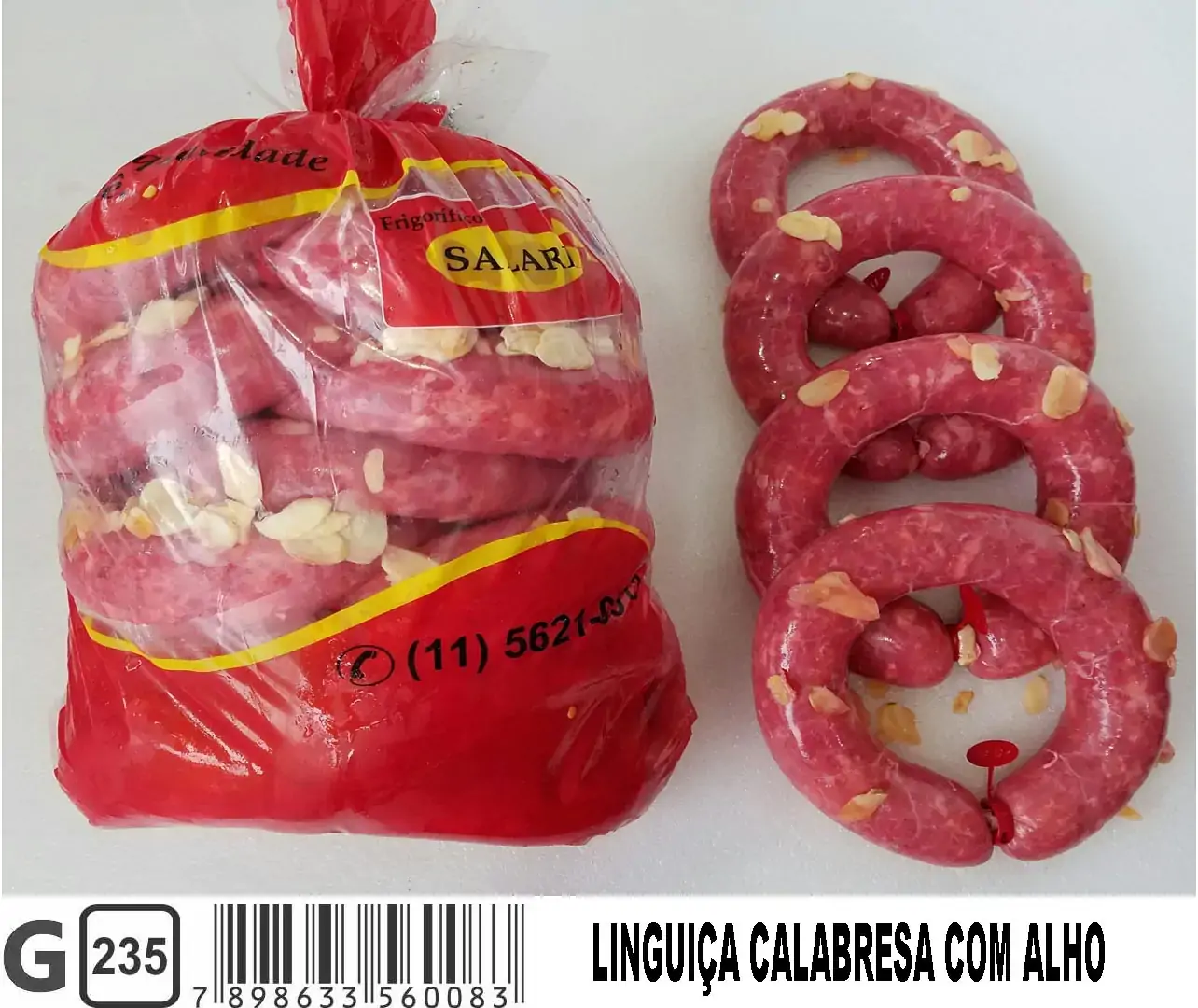 Linguiça Calabresa Com Alho
