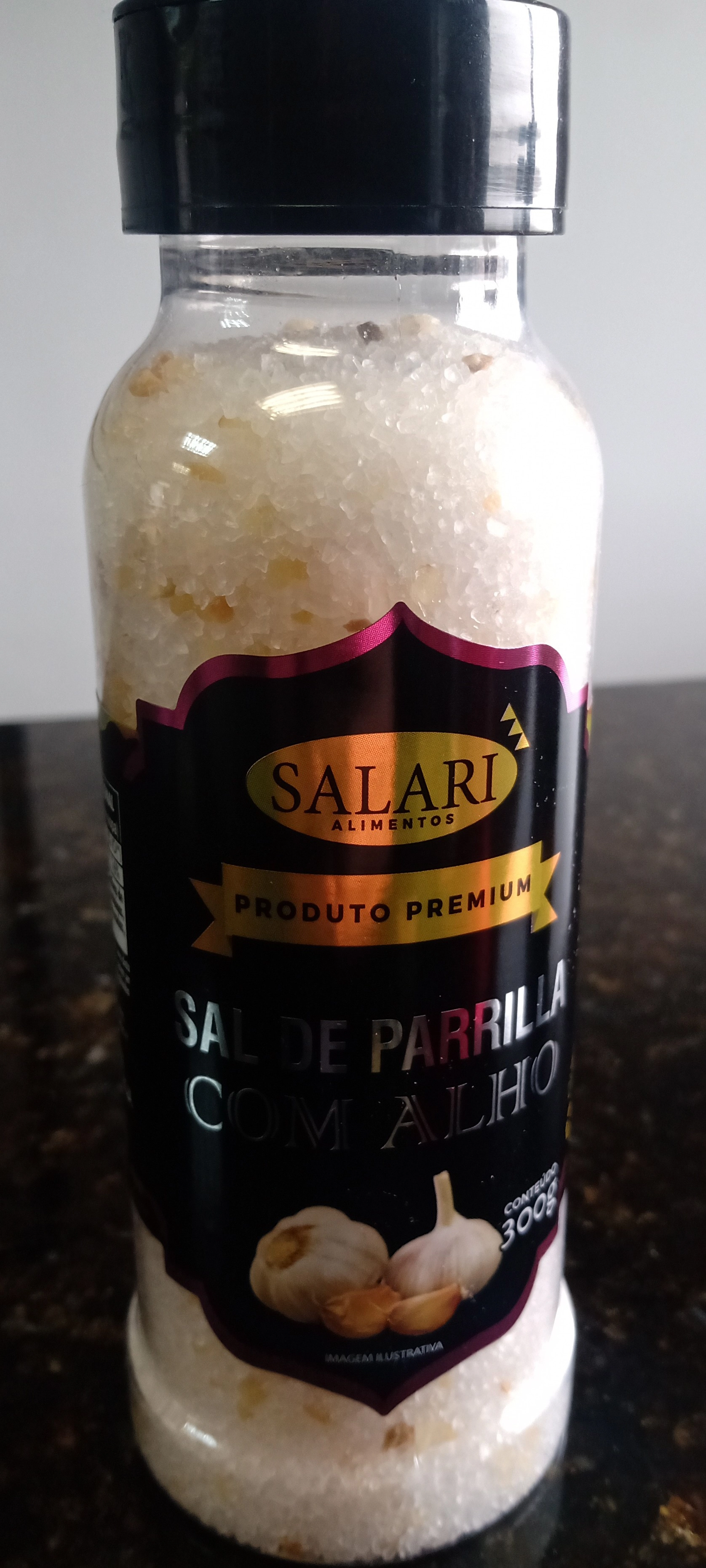 Sal Grosso Salari 500g C/ Alho
