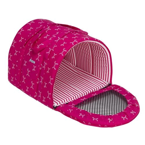 Transporte Fechado Munique Para Pet Tamanho 2 Pink Fabrica Pet