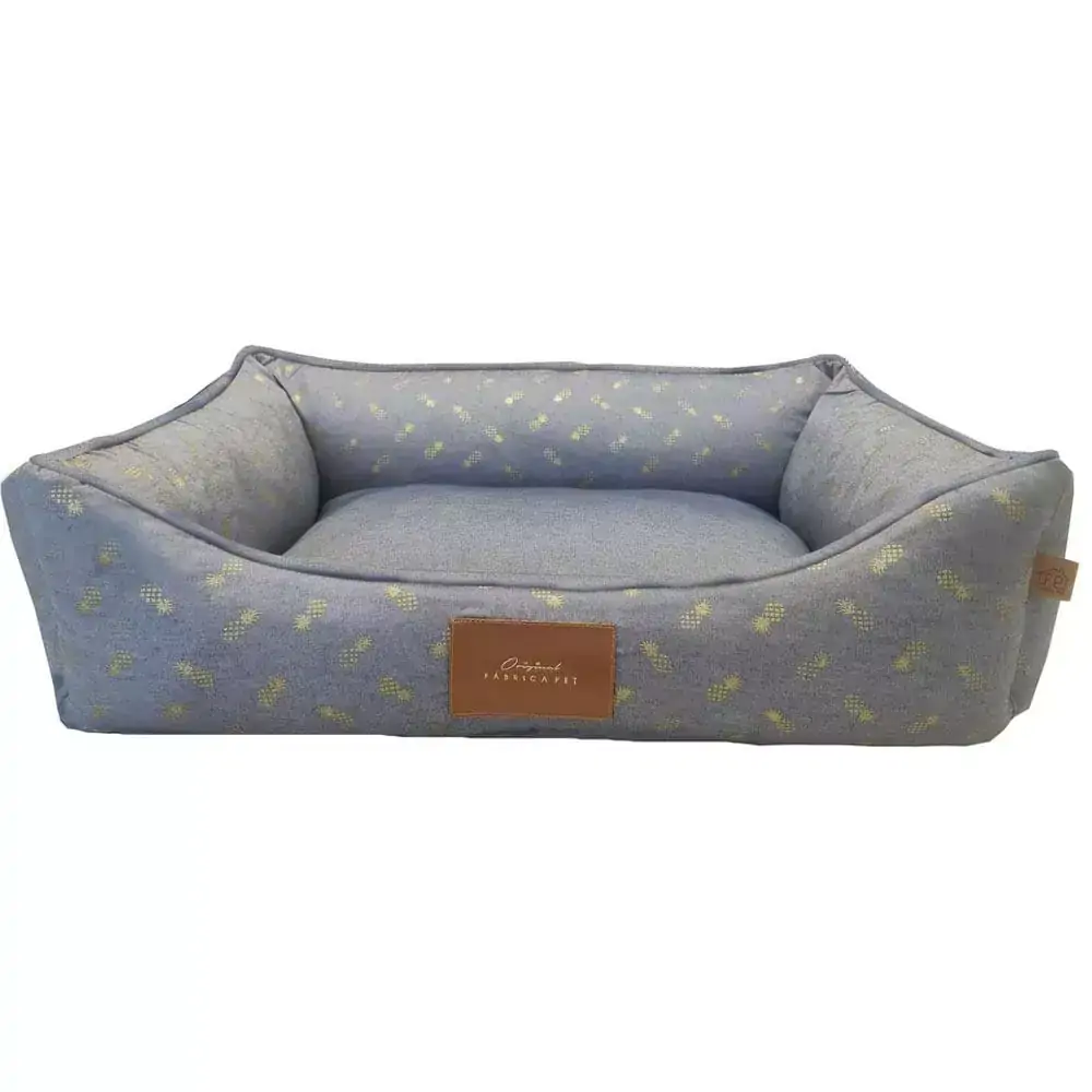 Cama Abacaxi Fábrica Pet Azul G