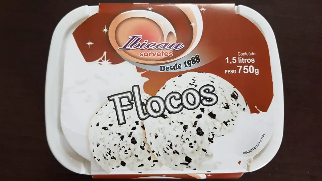 Sorvete Ibicau 1,5l Flocos