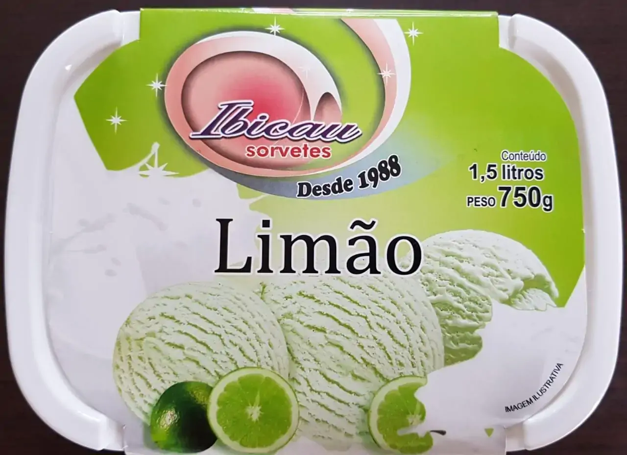 Sorvete Ibicau 1,5l Limao