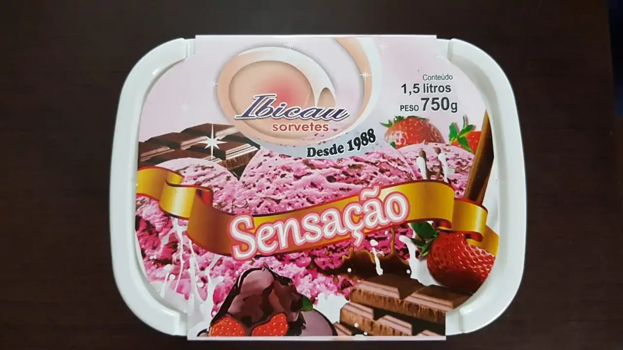 Sorvete Ibicau 1,5l Sensacao