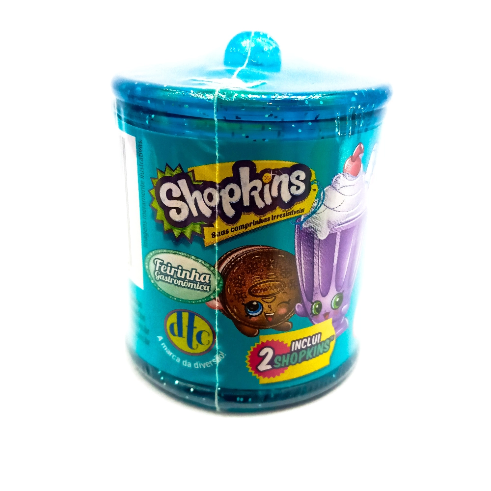 Brinq Shopkins Cesta Com 2 Shopkins Surpresa Feirinha Gastronimica Un