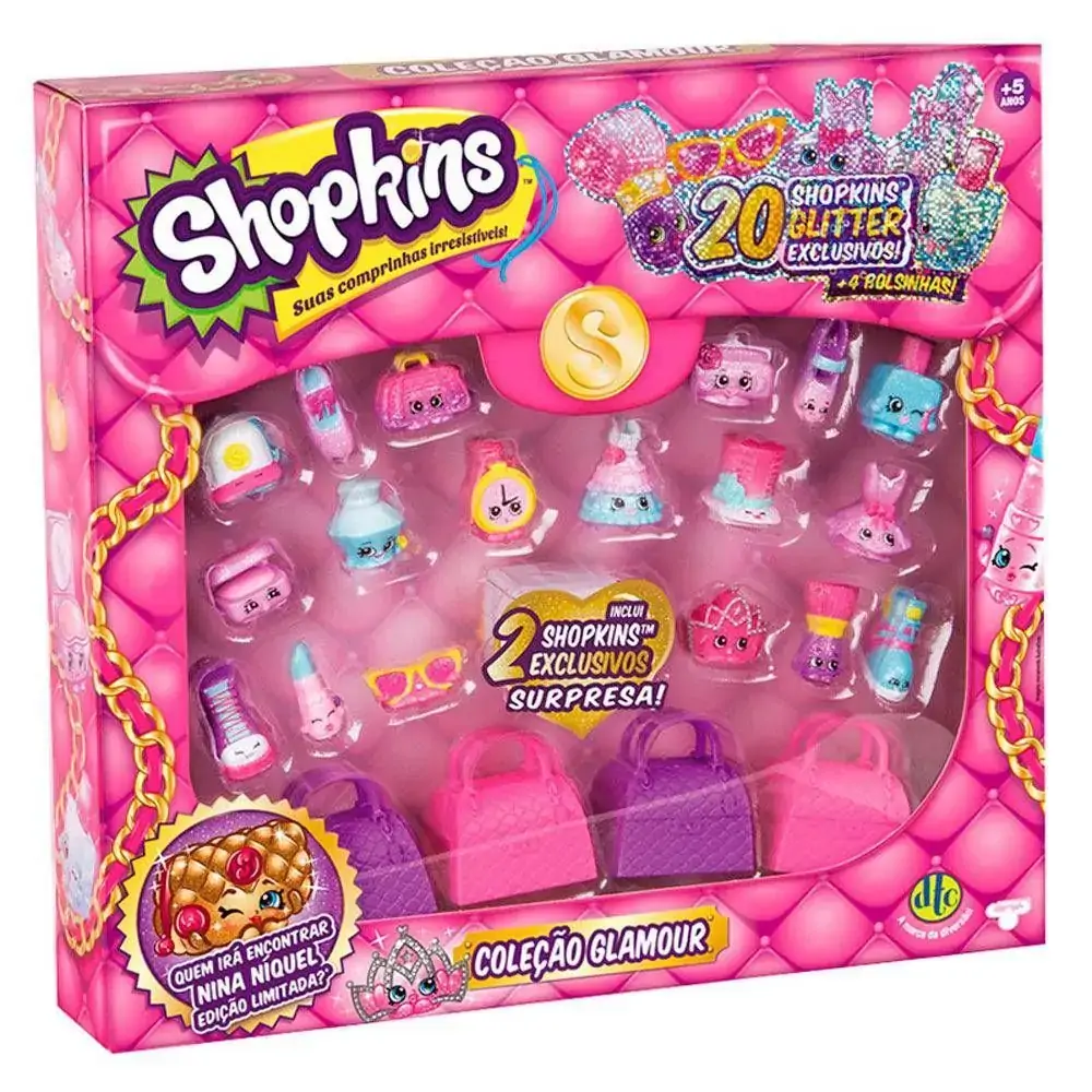 Brinq.dtc Shopkins Colecao Glamour