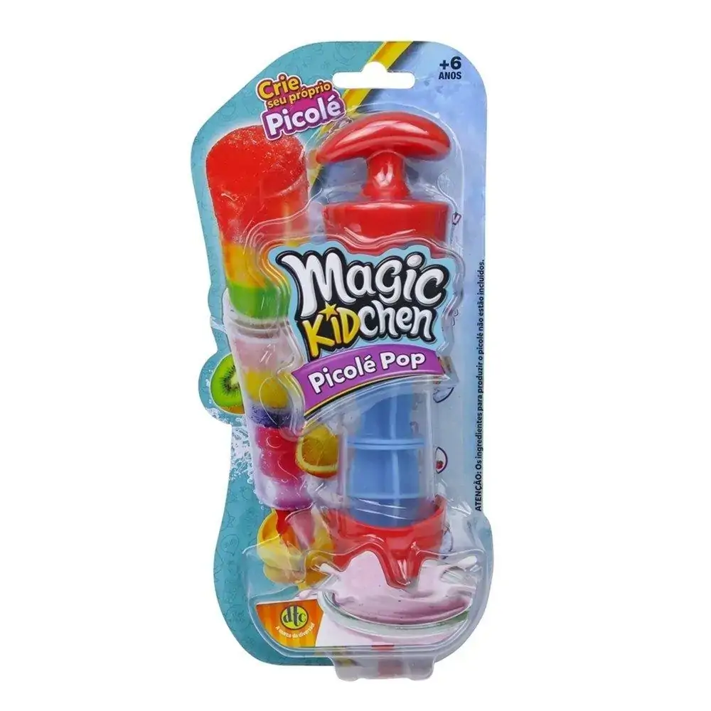 Picoleteira Pop Infantil Cozinha Mã¡gica Vermelha Dtc
