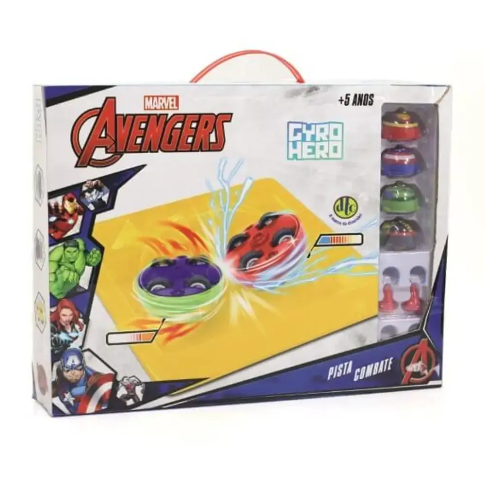 Pista Combate Marvel Gyro Hero Dtc