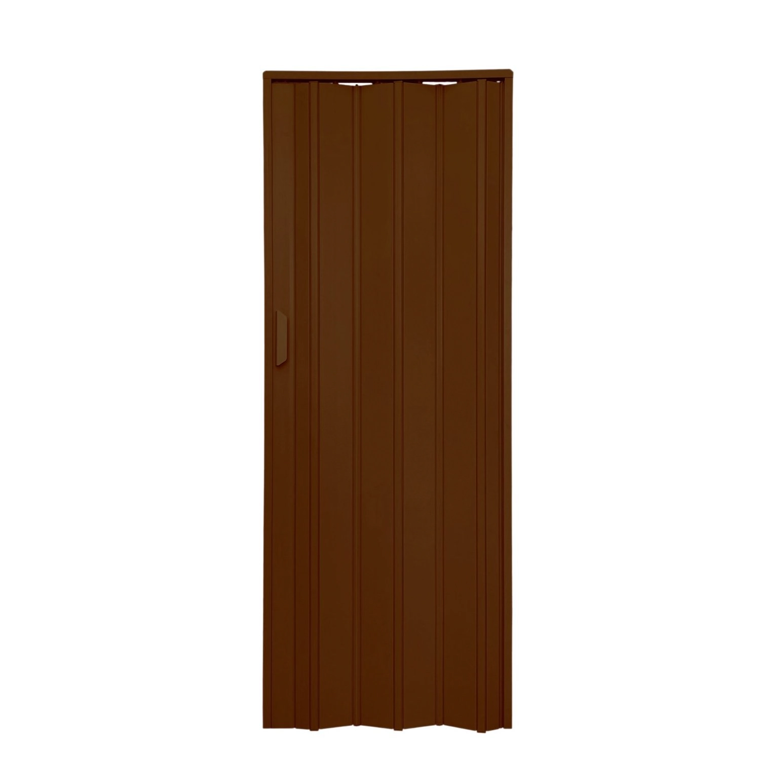 Porta Sanfonada De Pvc 210x72cm Bariri Coffe