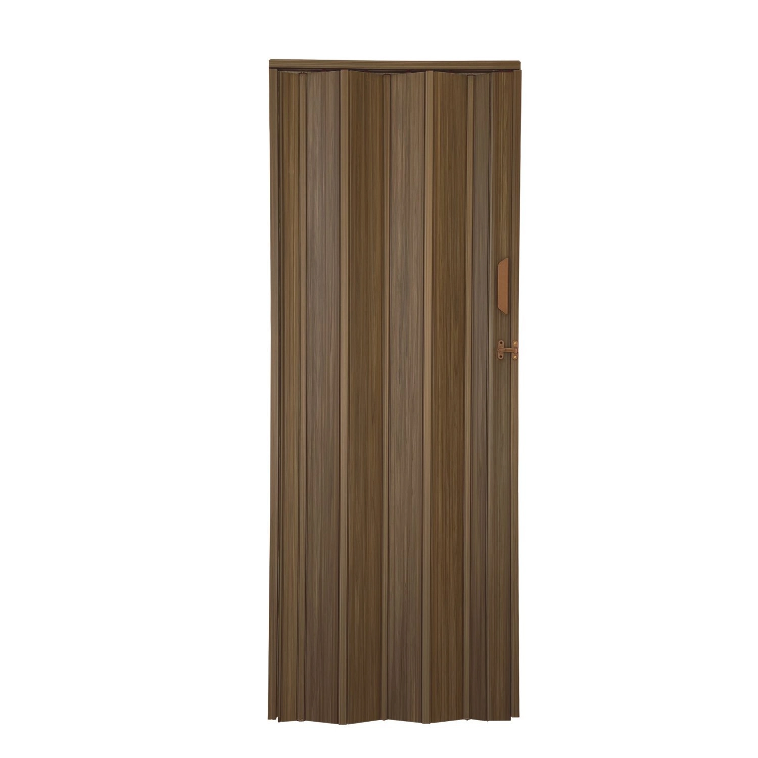 Porta Sanfonada De Pvc 210x105cm Bariri Imbuia