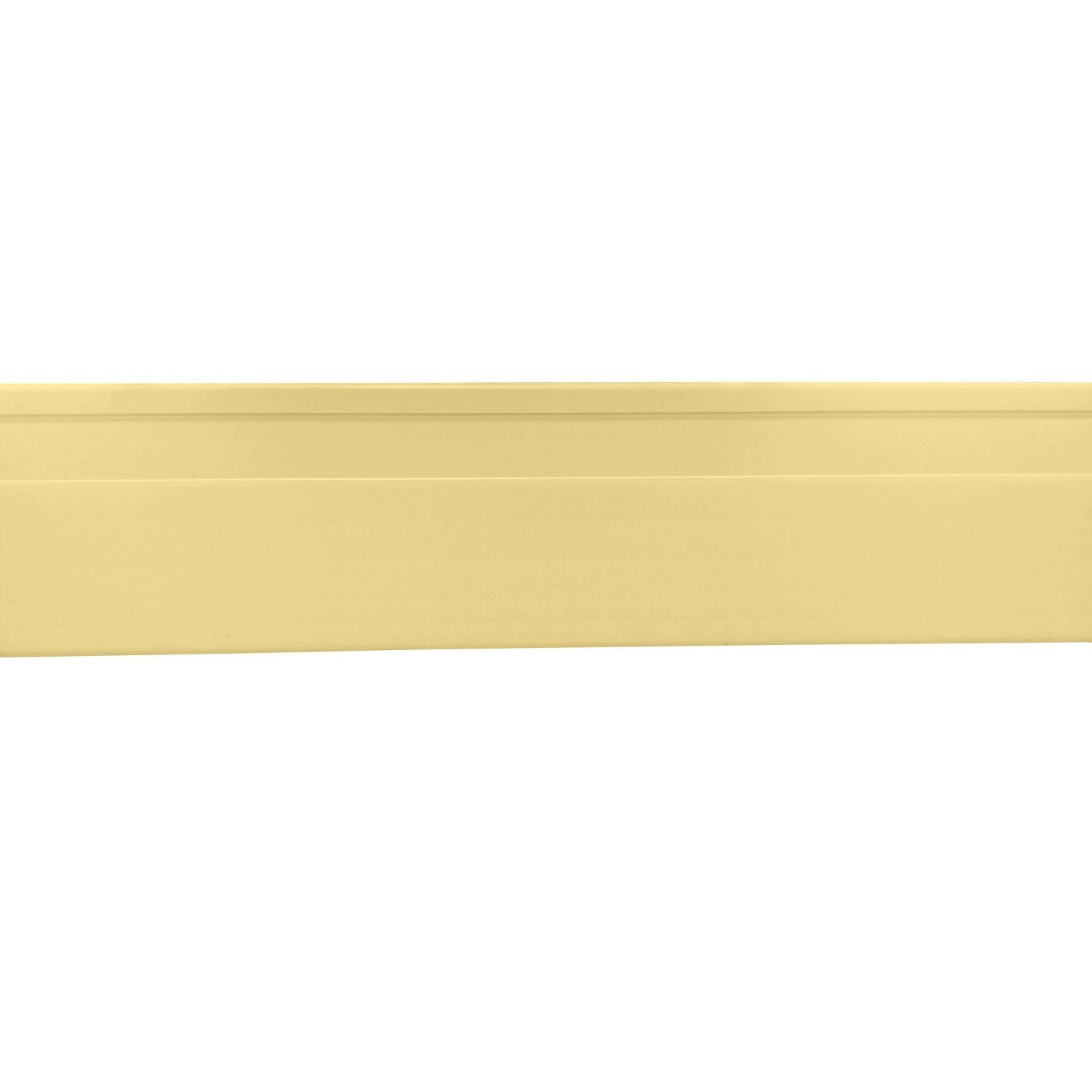 Rodapé De Pvc 7cmx15mmx2,40m - Caixa Com 6 Barra(s) - Marfim