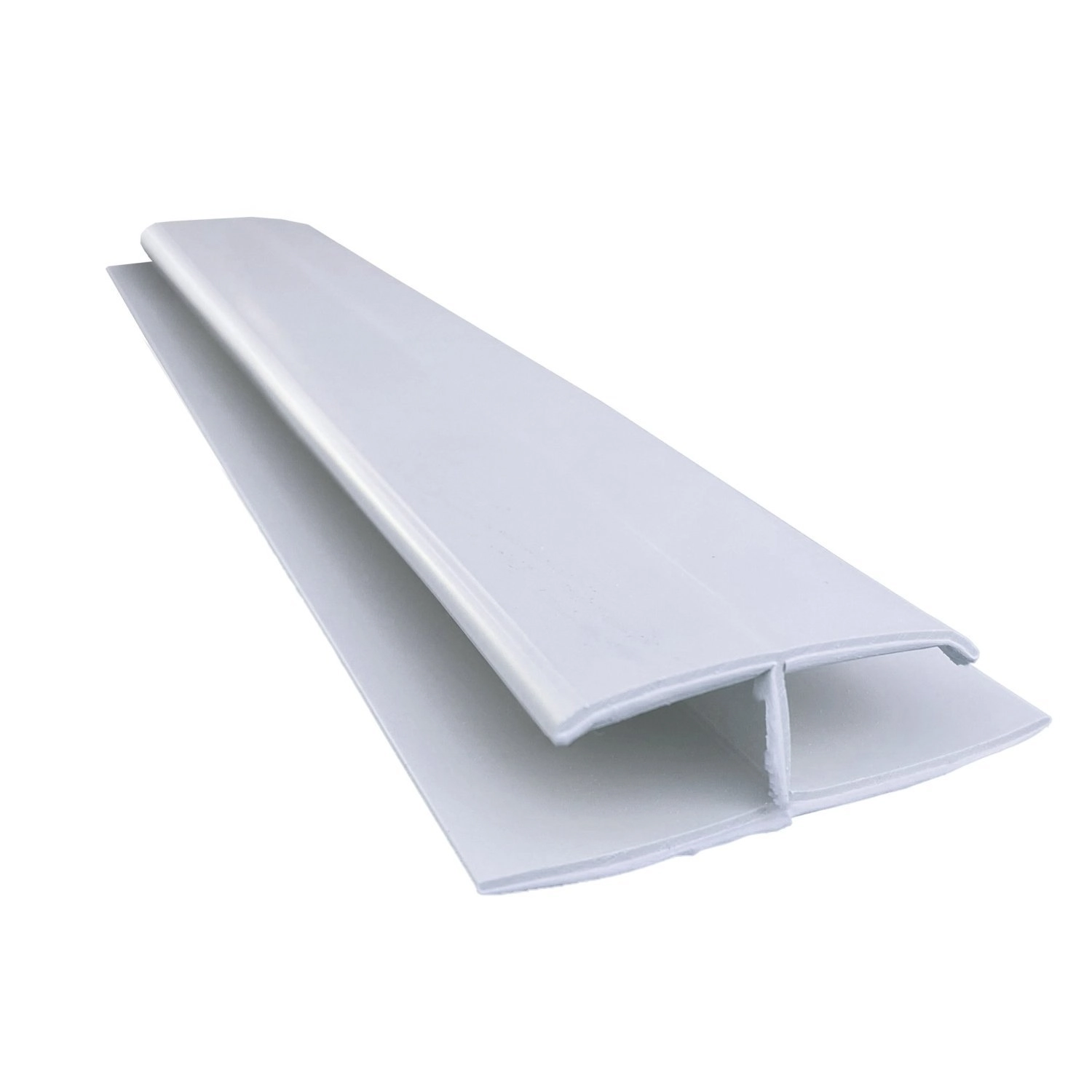 Emenda Rígida Pvc Perfil H 4,5cmx3m - Caixa Com 5 Peça(s) - Branco