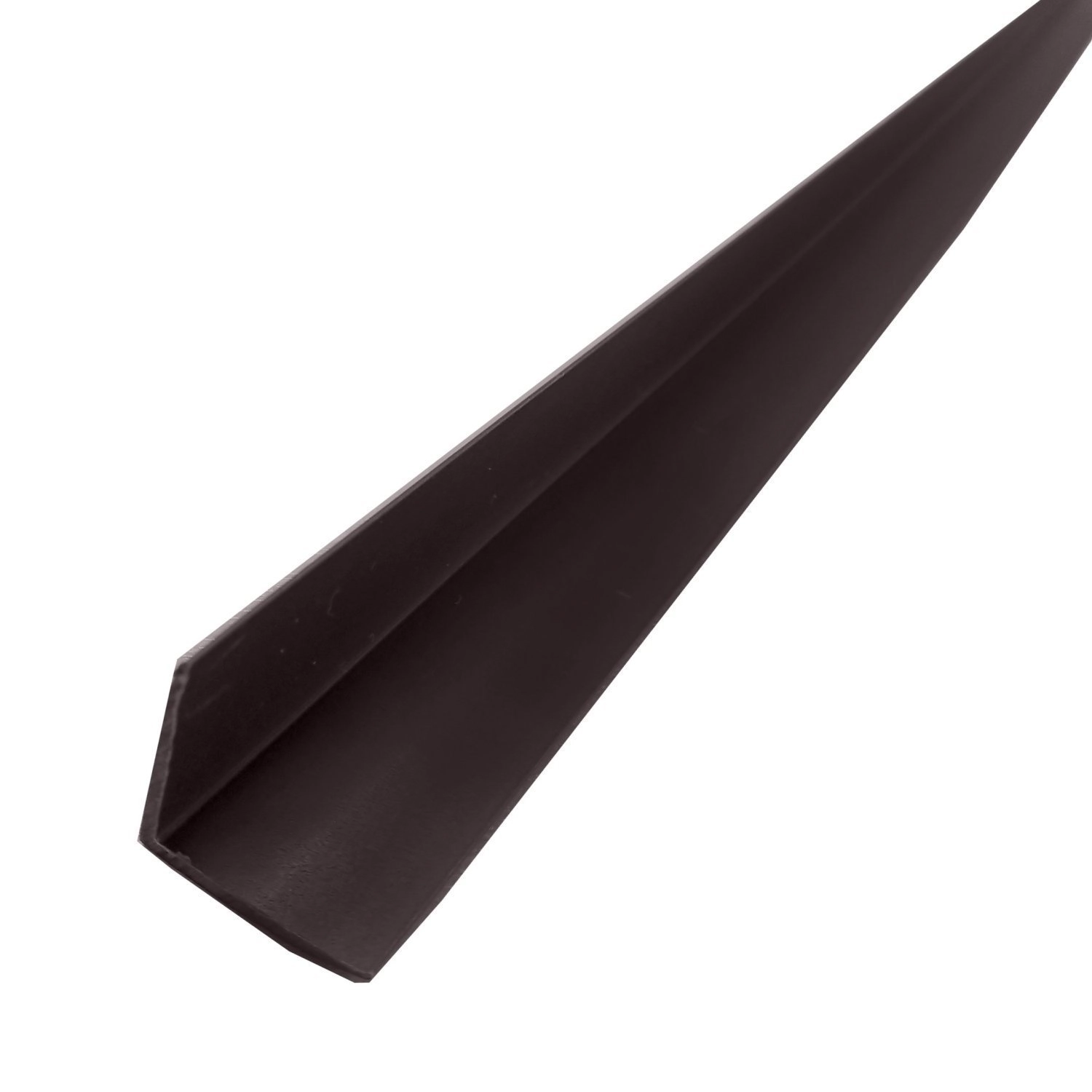 Cantoneira L Pvc Protetor De Canto 25x25mm Barra 300cm - Caixa Com 5 Barra(s) - Marrom