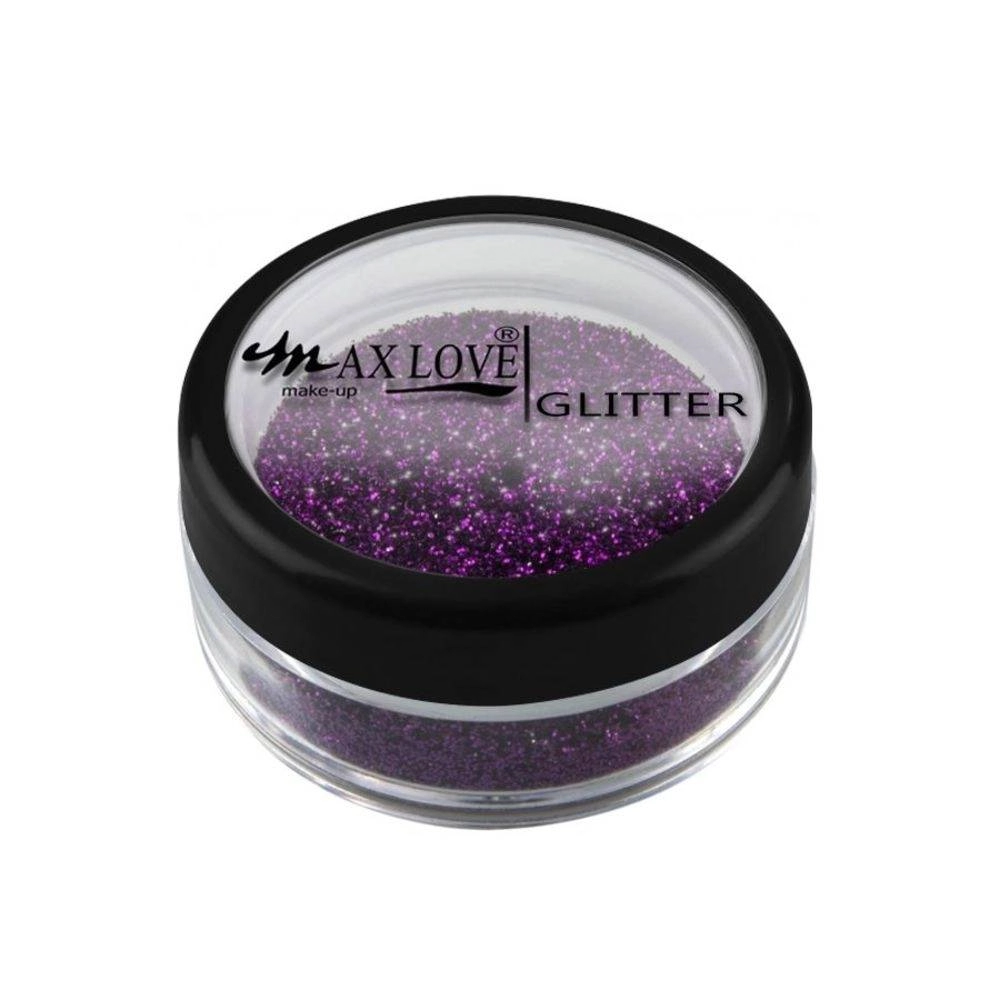 Glitter Max Love Roxo 14 1un